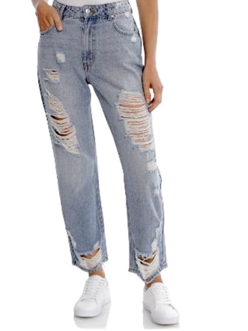 NWT Avec Les Filles Distressed Jeans